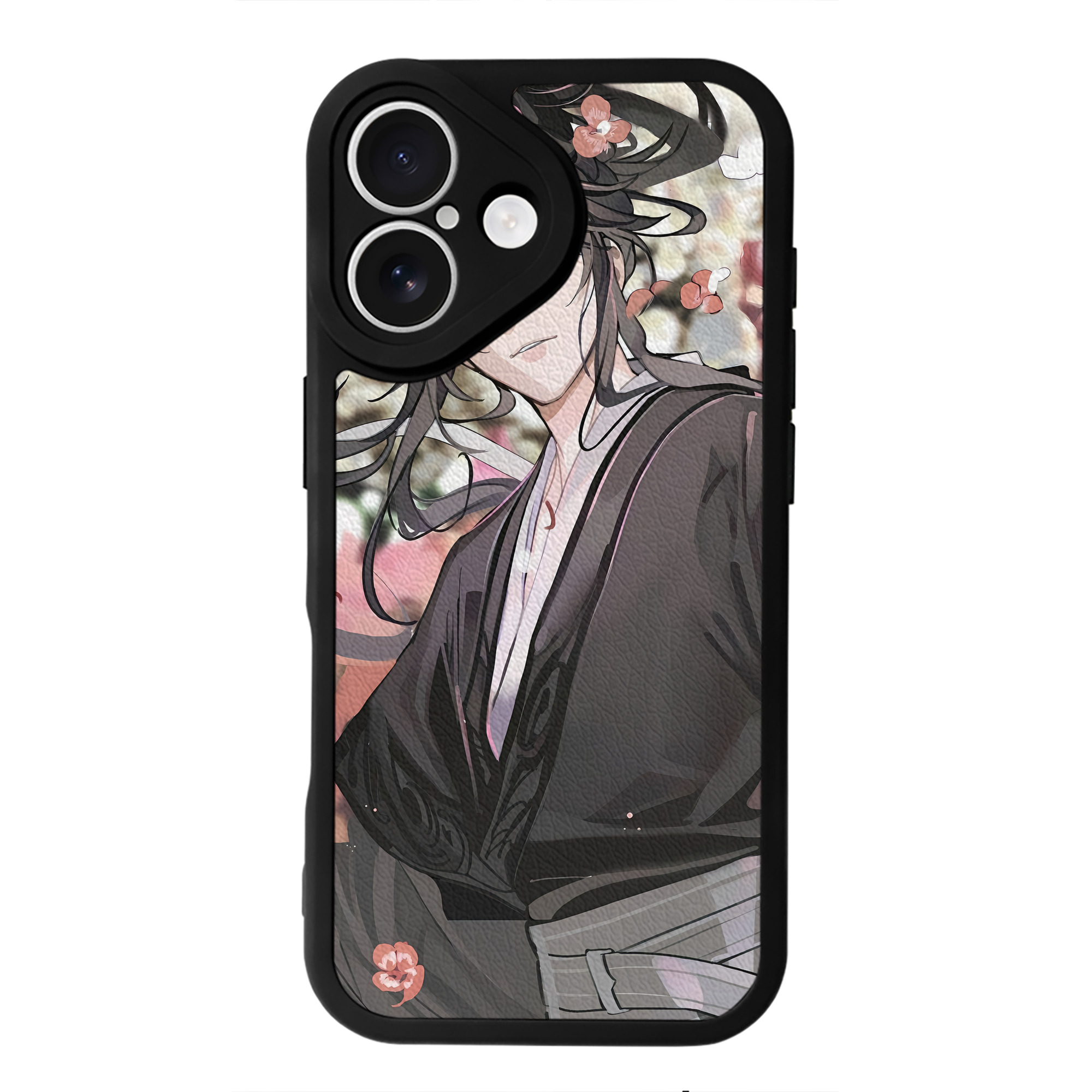 （画像用） 刀剣乱舞 Touken Ranbu 【iPhone 16シリーズ対応】シリコンスマホケース（レザー調） 材質：シリコン
